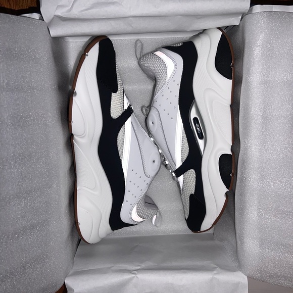 Dior Black and White Men's Sneakers - Picture 1 of 5